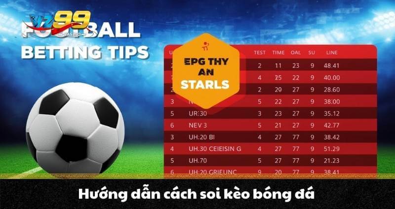 Soi kèo bóng đá là gì? Hướng dẫn bạn cách đọc kèo siêu chuẩn 3 Hướng dẫn cách soi kèo bóng đá